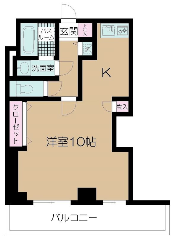 サンピア西須賀の間取り