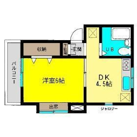 【間取り】 | シャトレ東林間（シャトレヒガシリンカン）