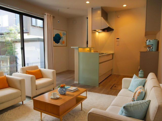 Ｓｈｉｍａ　Ｍａｉｓｏｎの居間・リビング|CG家具の為、実際は家具は付きません