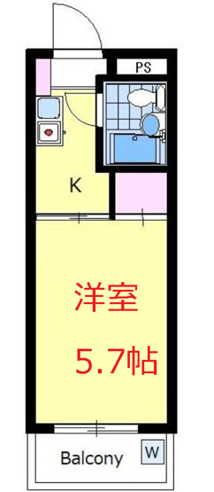 【間取り】 | ハイタウン蒲田