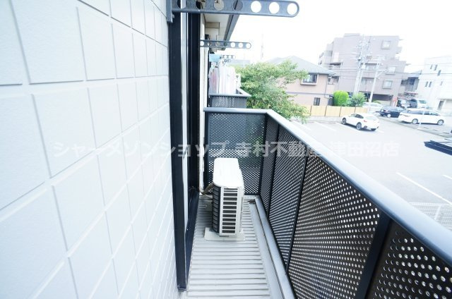 ファミール弍番館のバルコニー