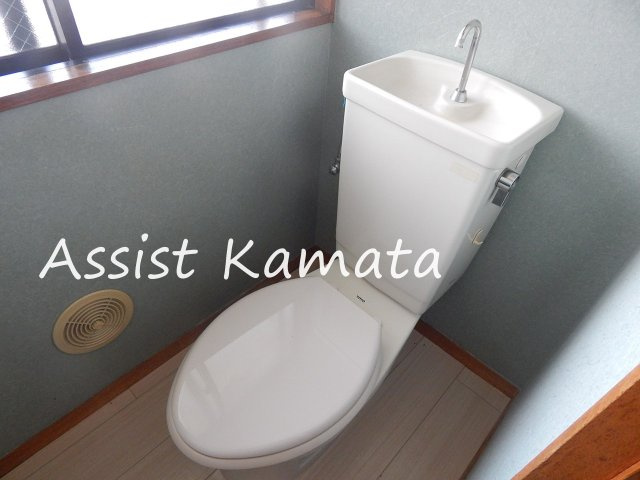 メゾンホシノのトイレ|写真は同タイプの別号室です