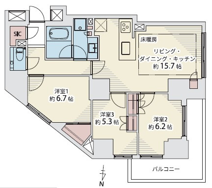 【間取り】