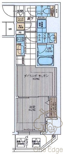 ファーストフィオーレ東梅田の間取り