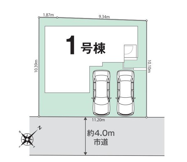 取手市新取手1丁目1期　新築戸建の区画図