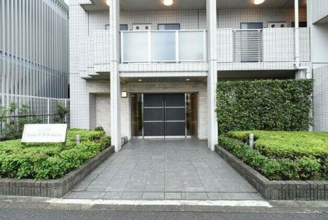 江東区塩浜２丁目の賃貸マンションのエントランス