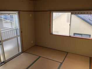 富士マンションの寝室