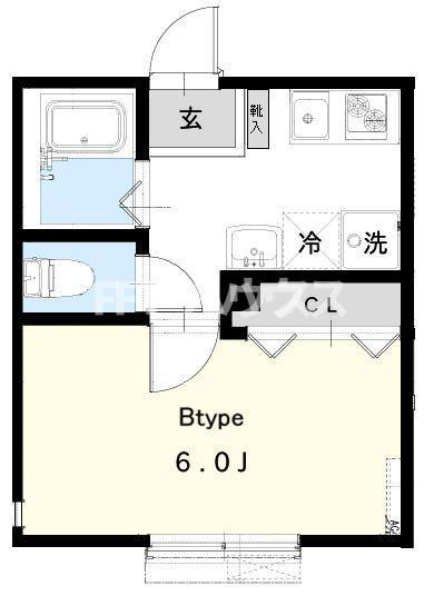 ベルンハルト谷津の間取り