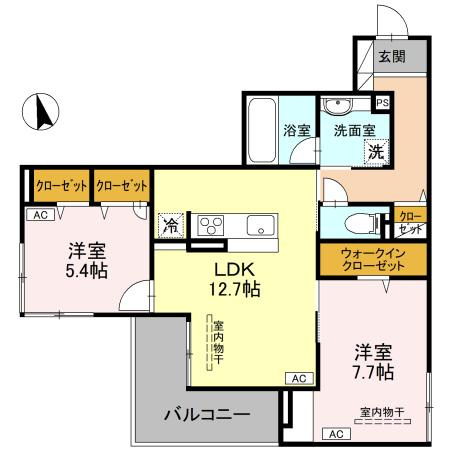 【間取り】 | D-Radiante