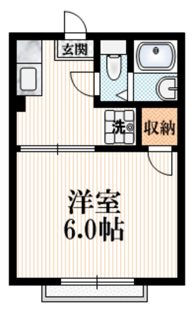 シティハイム　富久の間取り