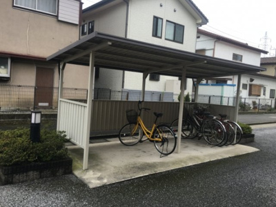 【その他共用部分】 | プラザハイツ Ｃ | 駐輪場
