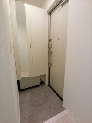 【玄関】 | パーパス | 玄関 鏡付きシューズボックス付き