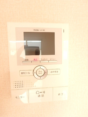 【セキュリティ】 | グレイスコート雅 Ｂ | 録画機能付カラーモニターインターホン