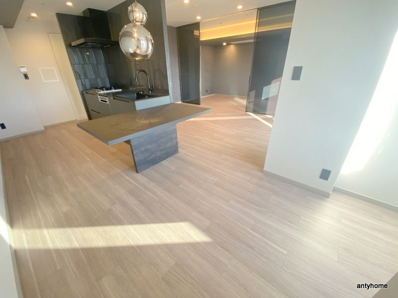 淀屋橋アップルタワーレジデンス　仲介手数料無料の居間・リビング
