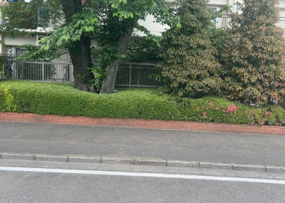 【中庭】 | ライフコア東林間アネックス | 中庭（パティオ）とは、一つの建築物の内部に設けられた、壁などで囲われている庭のことを指します。コの字型、ロの字型が主流ですが、L字型の中庭もあります。最近では、インテリア性の高さからも人気があります。