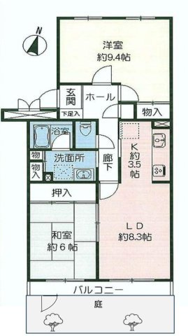 【間取り】 | 藤和東林間コープ | 2LDKは、リビングダイニングキッチンと二つの居室がある間取りでございます。夫婦や小さなお子さんのいるご家庭に特におすすめで、リビングで家族団らんを楽しみつつ、個室でプライベートな時間も確保できます。