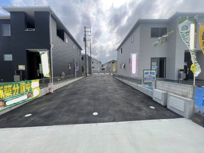 【外観】 | 八重瀬町与座（全6棟）4号棟 | 敷地延長部分♪