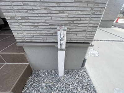 【設備】 | 八重瀬町与座（全6棟）4号棟 | 4号棟　外水栓♪