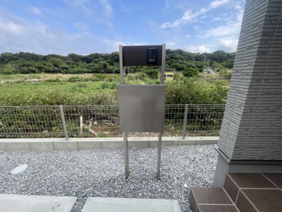 【設備】 | 八重瀬町与座（全6棟）4号棟 | 4号棟　カメラ付きインターフォン♪
