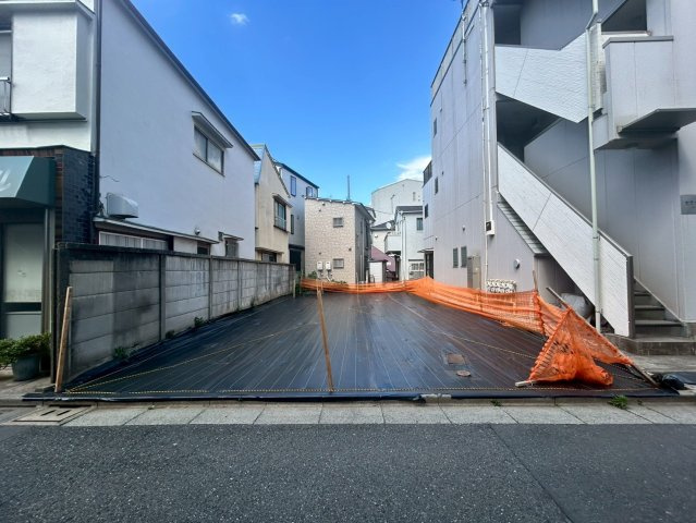 品川区大崎　建築条件なし売地大崎の外観|並列2台の車庫を設けても充分な広さがあります