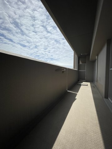アルファシティ屋島四番館のバルコニー