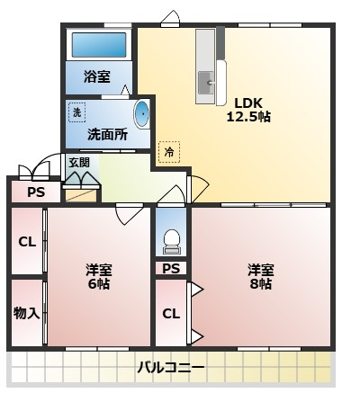 【間取り】 | ビスタコート