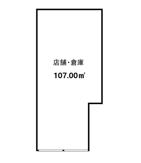 泉尾３丁目店舗・倉庫の間取り