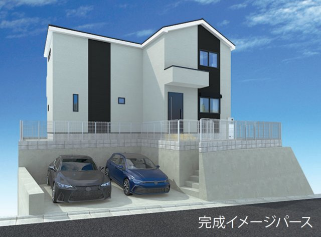 横浜市栄区桂台東 新築戸建て【仲介手数料無料】カースペース2台