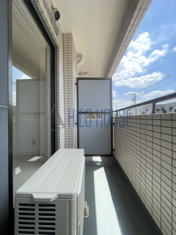 エトワールマンションのバルコニー