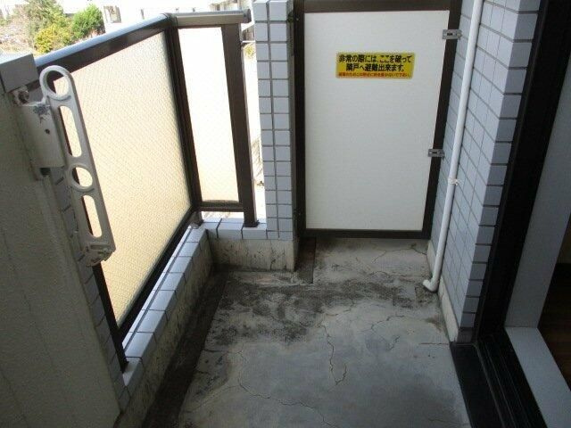 アルテハイム上石神井のバルコニー