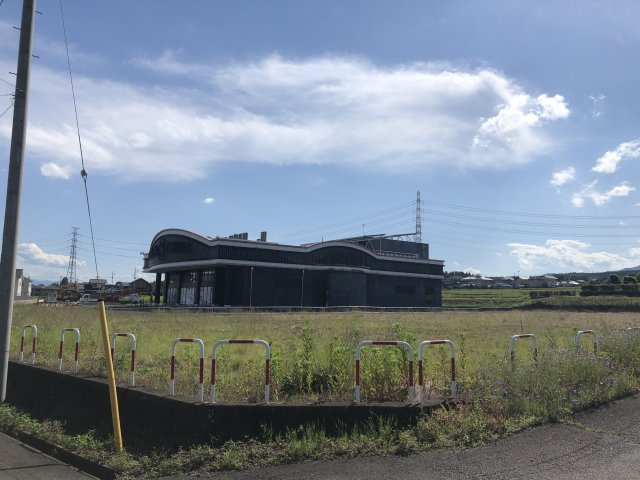榛東村長岡事業用地の外観