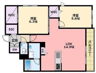 【間取り】 | AZURE天道町