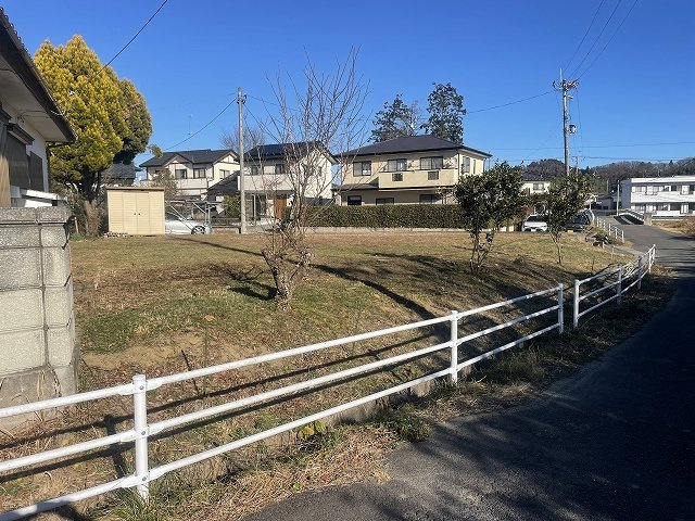 オレンジ　★渡辺町田部字薄作　角地　田園風景　田舎暮らし　泉町そばで利便性良★　売地の外観