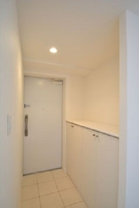 港区南麻布２丁目の賃貸マンションの玄関