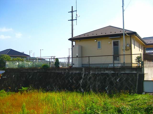 オレンジ　★植田町小名田　１７０坪　住宅用地★　売地の展望|敷地内部から南方向への写真です。