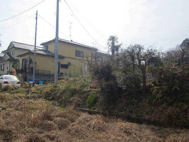 オレンジ　★植田町小名田　１７０坪　住宅用地★　売地の展望|敷地内部から南西方向への写真です。