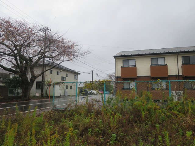 オレンジ　★富岡町大字小浜字大膳町　東南角地　工業地域★　売地の外観