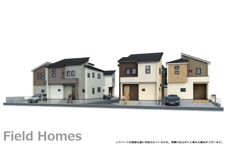 平塚市南原2丁目新築戸建て　3号棟の外観|外観イメージ「平塚市南原2丁目新築戸建て」