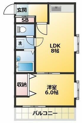 ＮＴＫハイムの間取り