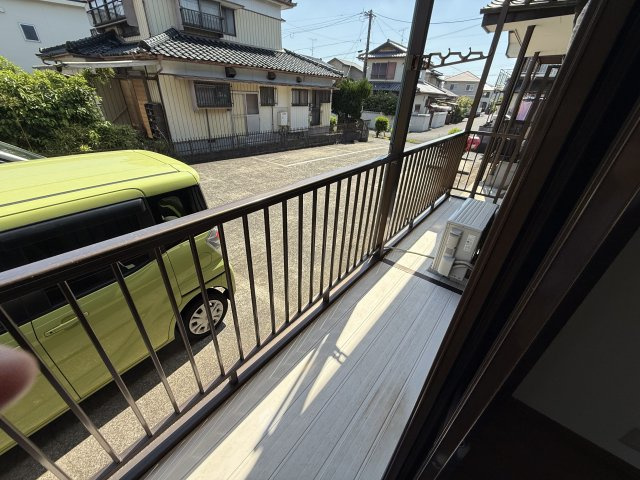 サンハイツ山下Ⅱのバルコニー