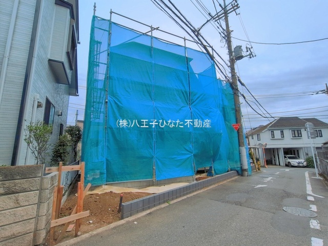 『八王子市新築戸建て』八王子市大和田町7-17-6【仲介手数料無料】　２期の外観|～仲介手数料無料☆八王子ひなた不動産～八王子市大和田町　新築戸建て