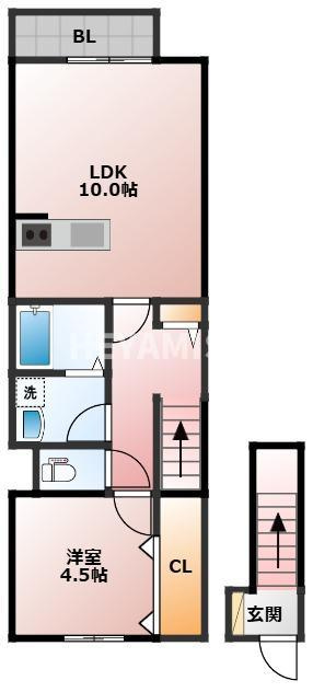 レジデンス小川の間取り