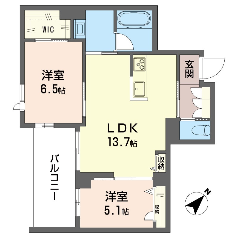 Malienaの間取り