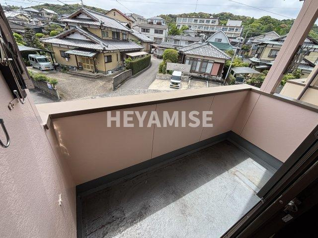 陽光ハウスのバルコニー