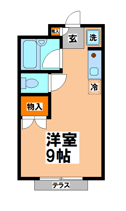 きんもくせいハイム　B棟