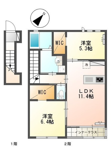 ラフィーネAの間取り|使い勝手の良い間取りです♪