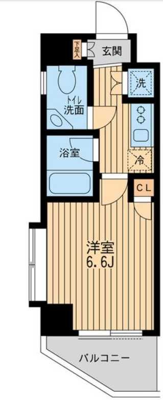 スペーシア池尻大橋　ペット相談　駅近　礼金０　敷金0の間取り