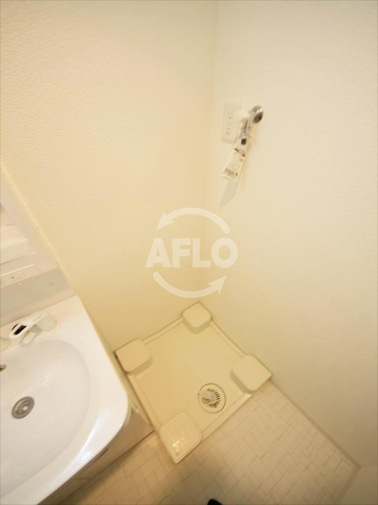 S-RESIDENCE南堀江の設備|S-RESIDENCE南堀江　洗濯機置き場