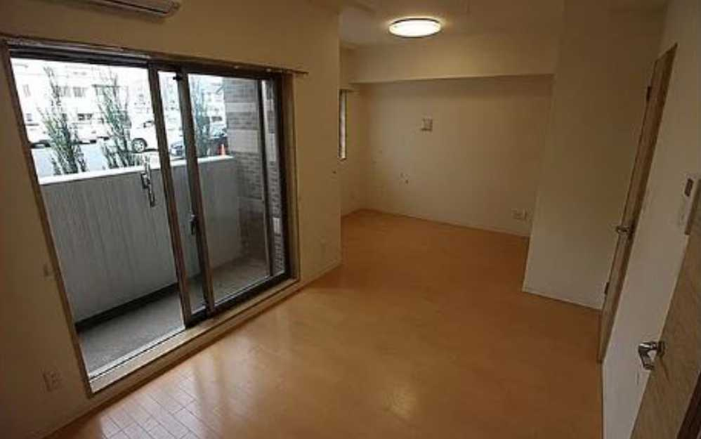 明日香新町　管理人巡回　内廊下　独立洗面台の内装