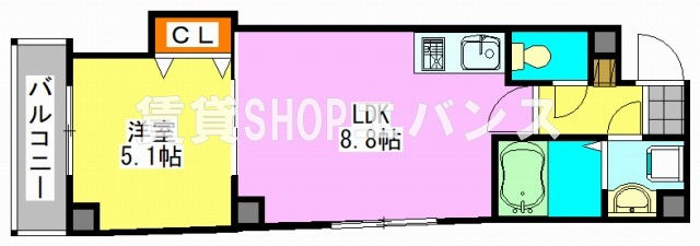 【間取り】 | アルカンシエル船橋
